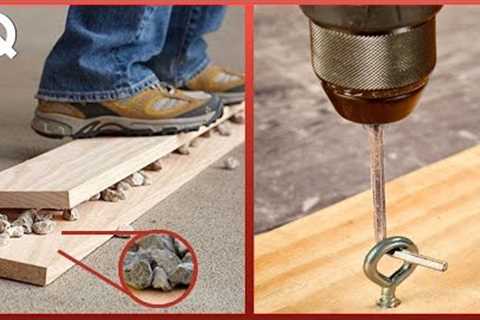 Genius Woodworking Tips &amp; Hacks That Work Extremely Well