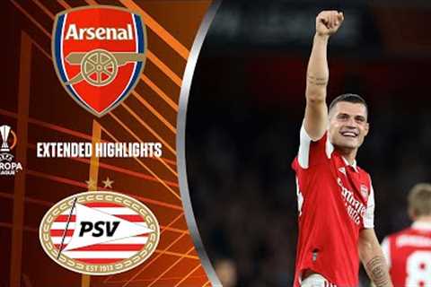 Arsenal vs. PSV: Extended Highlights | UEL Group Stage MD 4 | CBS Sports Golazo