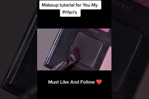 Eye makeup tutorial for You...😍