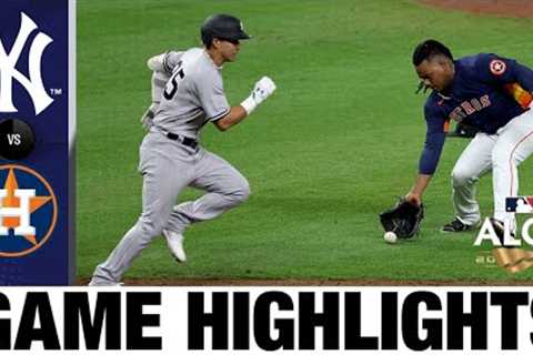 Yankees vs. Astros ALCS Game 2 Highlights (10/20/22) | MLB Highlights