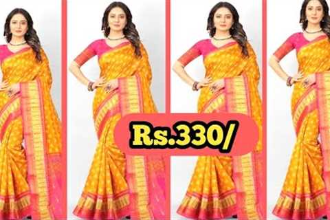Amazon Designer Party Wear Saree Rs.330 / Buy Online / Saree In Cheap Rate