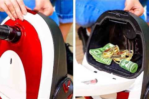 Clever hiding places to fool the thief