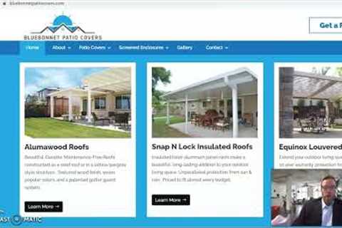 Bluebonnet Patio Covers -Website tips &amp; SEO for Melissa, Jessica &amp; Luther | www..