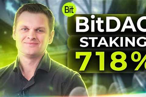 STAKING BITDAO and EARN UP 718% IN A YEAR🔥 The best staking strategy BITDAO !  bitdao yield farm