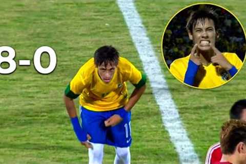 19 Year-old Neymar vs China
