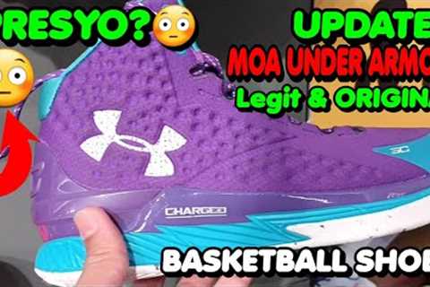 UNDER ARMOUR MOA! Update!!😳 / LEGIT? SNEAKER Shop!😳 / SECRET SHOP MURANG Sapatos! MALL OF ASIA