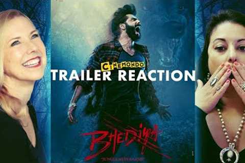Bhediya Trailer Reaction! Hindi | Varun Dhawan | Kriti Sanon | Abhishek Banerjee | Deepak Dobriyal!