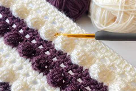 Knitting Patterns For Beginners Here!!! Everyone should do this model😍 crochet blanket models
