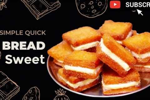 Shahi Bread Sandwich | Easy Bread Kheer Toast Recipe | Diwali Special Sweet | Mrs.Chaitali's kitchen
