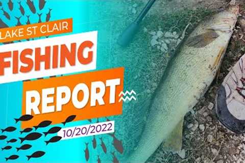 Lake St. Clair Fishing Report 10/20/2022