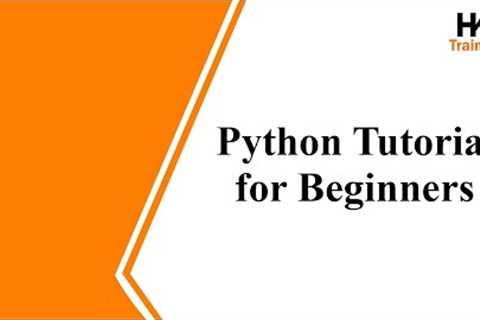 Python Tutorial | Python Tutorial for Beginners | Python Programming Language - HKR Trainings