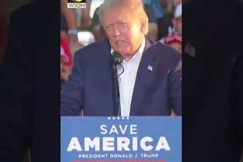Donald Trump: 'World War III' is a possibility due to Biden's 'stupid' approach | WION Shorts