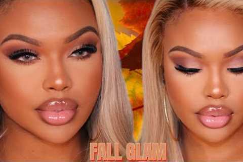 MY GO TO FALL FULL GLAM MAKEUP TUTORIAL 🍂