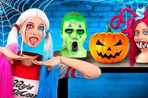 Extreme Creepy Makeover with Gadgets from TikTok | Spooky Halloween DIY | Becoming a Ghost by HaHack