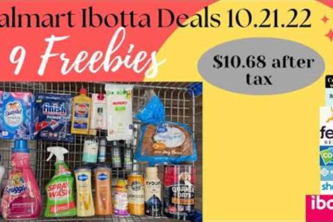 Ibotta Haul 10.21.22| #Ibotta Deals| 9 FREEBIES| Household Items &amp; Clearance Finds