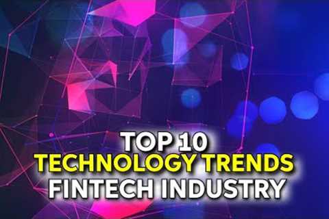 Top 10 Technology Trends in Fintech Industry✨ Fintech Industry Trends 2022 🔥