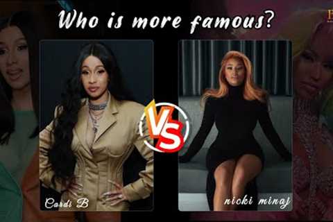 Cardi B Vs Nicki Minaj: Who Is More Famous