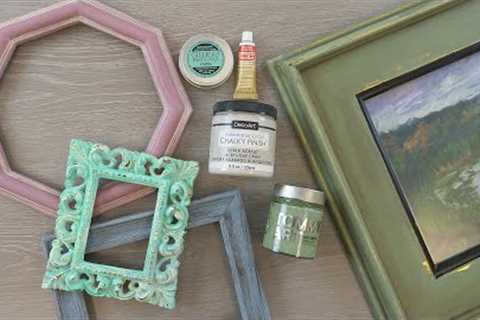 How to Makeover an Old Frame