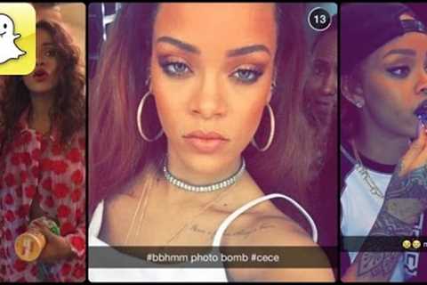 Rihanna - Snapchat Video Compilation (Best 2016★)