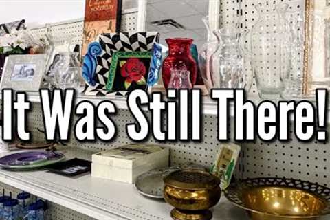 It was Still There Waiting for Me! -Thift Shopping at Goodwill + My Haul-Thrifting in 2022