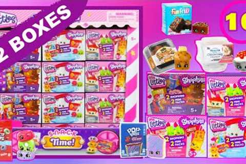 UNBOXING SHOPKINS REAL LITTLES SNACK TIME!! REAL LITTLES FRIDAY #10!
