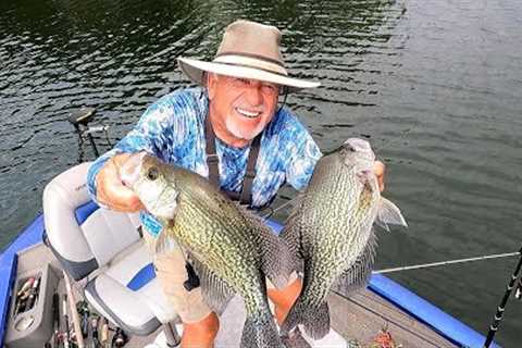 Big Crappie On Live Bait, Lake Murray