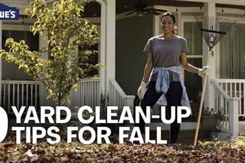 9 Easy Yard Clean-Up Tips for Fall