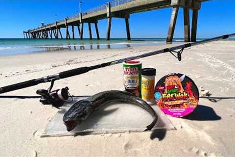 Saltwater Pier Catch n' Cook - Fire Sauce Shark-Fish!