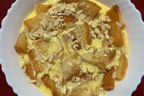 15 minutes Dessert Recipe | Only milk and bread easy dessert recipe | Bread dessert  |