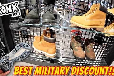 THIS SNEAKER STORE IN THE BRONX GIVES THE BEST MILITARY DISCOUNT