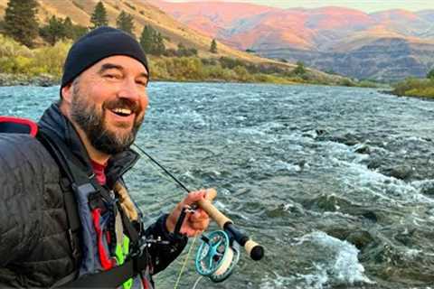 FALL RUN - Steelhead Adventure in SE Washington - Fly Fishing Steelhead
