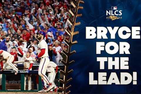 BRYCE HARPER, ARE YOU SERIOUS?! A go-ahead 2-run homer as the Phillies inch closer to World Series!