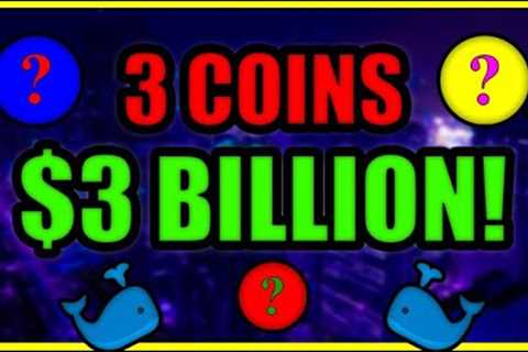 OMG! WHALES BUYING 3 ALTCOINS [I'M EXCITED]