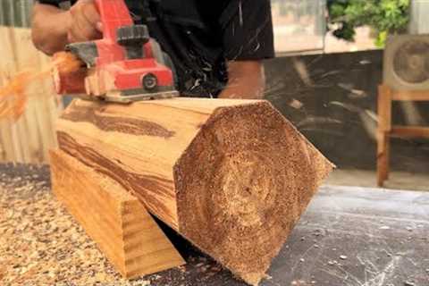 Extremely Amazing Techniques &amp; Skills Woodworking Crafts Workers // Unique Curved Wooden..