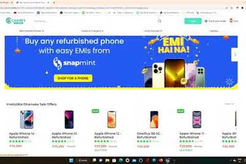 HOW TO SELL  AND BUY OLD USED ELECTRONICS, MOBILE PHONES, LED TVS WITH CASHIFY.IN