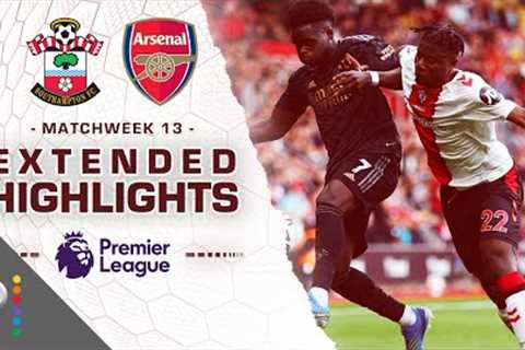 Southampton v. Arsenal | PREMIER LEAGUE HIGHLIGHTS | 10/23/2022 | NBC Sports