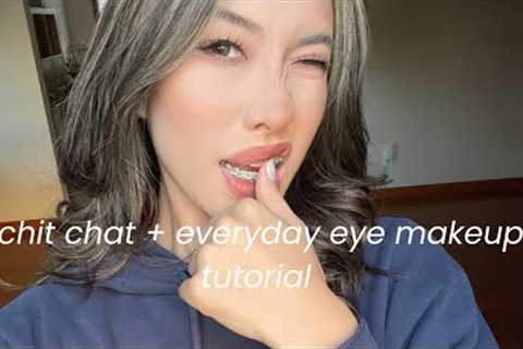 everyday eye makeup tutorial  🤍