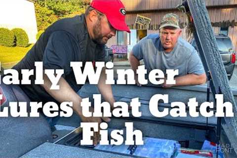 Early Winter - These Lures will Catch Fish - Bass Fishing