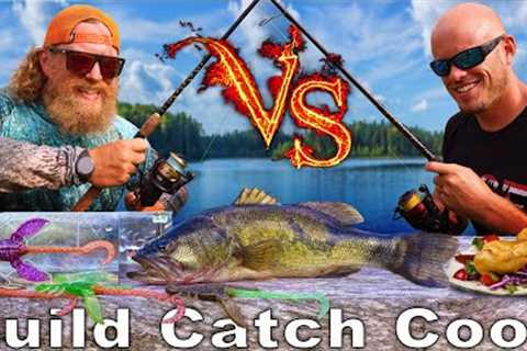 ACE Videos VS. Fowler - BUILD CATCH &amp; COOK Fish off !!!