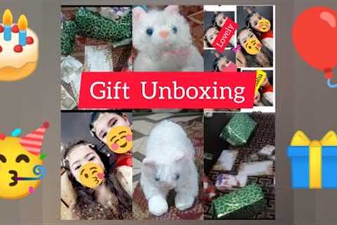 Birthday🎂Gifts🎁 Unboxing🧐#dailyvlog #subscribe #support #asmavlog #birthdayparty #unboxing #gift