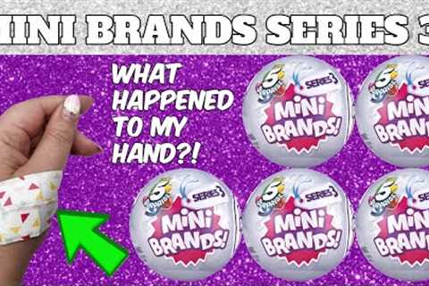 UNBOXING MINI BRANDS SERIES 3! Zuru 5 Surprise Ball Blind Bag Toy Opening!