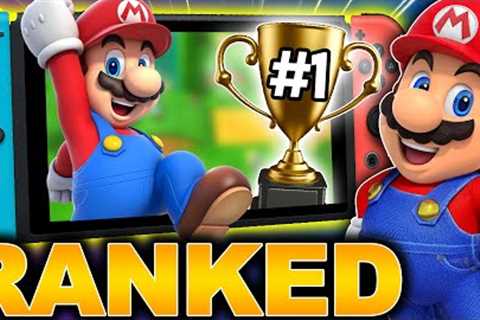 Ranking EVERY Single Mario Game On Switch! (2022 Edition)