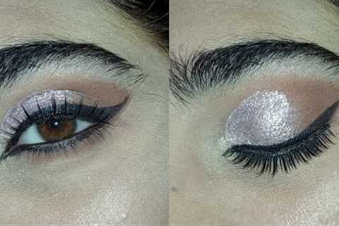 Easy Stylish  pink Eye Makeup Tutorial \\ Hina Beauty World \\
