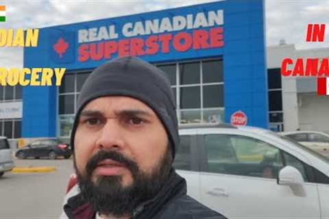 Grocery Shopping in Canada # Real Canadian Superstore # Indian groceries in Canada