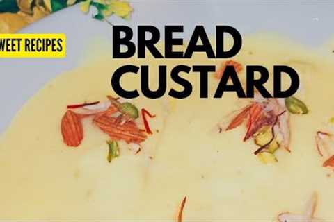 Bread malai custard recipe/easy and quick sweet recipe@mummy ka dhabha by surabhi