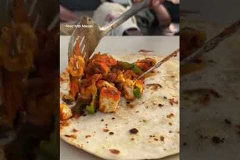 famous paneer roll | paneer roll recipe | famous Indian street food | #food #shorts