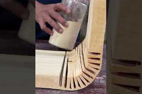 Tips Wood Bending // Ingenious Skills Curved Woodworking Craft Worker