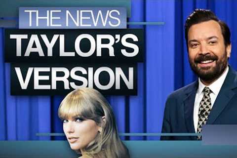 The News (Taylor's Version) | The Tonight Show Starring Jimmy Fallon