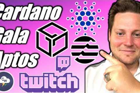 #cardano BULLISH 🚀 - #Gala marketing push - #aptos Price Review 📈