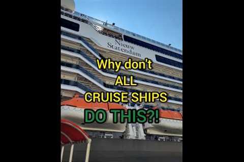 More Cruise Ships Need To Use These! #cruiseship #halcruises #hollandamericaline #cruisenews